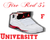Fire Red 5's F