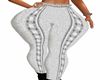 White Winter Leather Leg