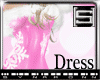 [S] Pink Christmas Dress