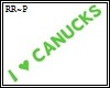 !I <3 Canucks Sign RR~P