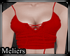 Red Camisole Tank Top