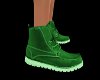 Green Male Casual Shoes