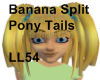 Banana Split Pony Tails