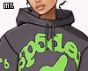 ❤. Sp5d Grey Hoodie