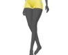 ꫀ yellow gym shorts