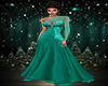 Holiday Green Gown