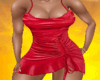 Dress Latex Red