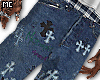 Chrome Hearts Jeans .