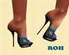 HEPBURN shoes Blue ROH