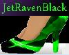 ~JRB~ Rave Green Heels