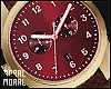 Crimson Leather Watch