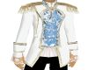 White blue prince jacket