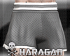 Gray Boxing Shorts +Tatt