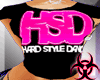 (HSD) BK & PINK TSHIRT F