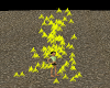 Yellow Particle Aura