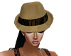 ! Brown straw hat