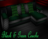 Black and Green Couch