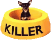 Killer Dog Sticker