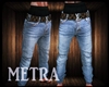 Leather Jeans Men