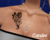 Rose Chest Tattoo