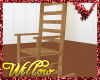 WF>Red Oak Rocking Chair
