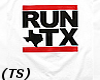 (TS) White Run TX Tee