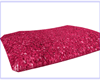 Pink Glitter Pillow