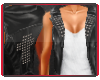 P | Leather Vest & Tee