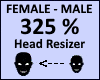 Head Scaler 325%