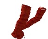 RED-ARMWARMER GLOVES