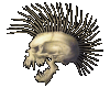 mohawk skull