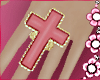 pink cross