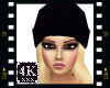 4K Winter Hat Blond Hair