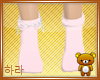 Childs Baby Pink Socks
