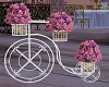 Tricycle vintage wedding