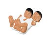 Twins sleeping