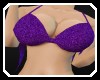 {TZ} Purple Bikini Top