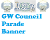 GW Council Parade Banner