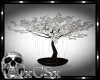 CS- White Tree w/lights