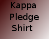 Pledge Tee shirt maroon