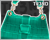ᵀ Teal Leather Bag