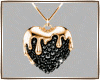 â£Necklace|Black Heart