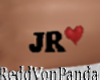 JR Hand Tattoo Left