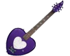 Purple heart guitar