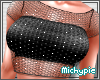 Studded Fishnet Top