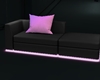 Balck Pink Couches
