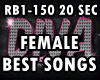 FEMALE BEST SONGS