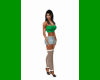 Green Sexy Skirt Set-XP