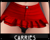 C Torrie Skirt Red RLL