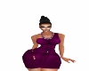 purple dress xxl